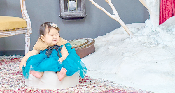 ファーストバースデー＋では、カットが60カットに増え、お時間も90分となる